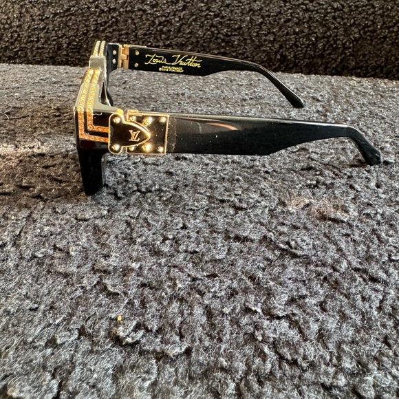 Louis Vuitton 1.1 Millionaire Sunglasses Black Gold - Picture 2 of 7